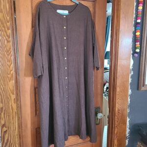 Not Perfect Linen duster Rennes